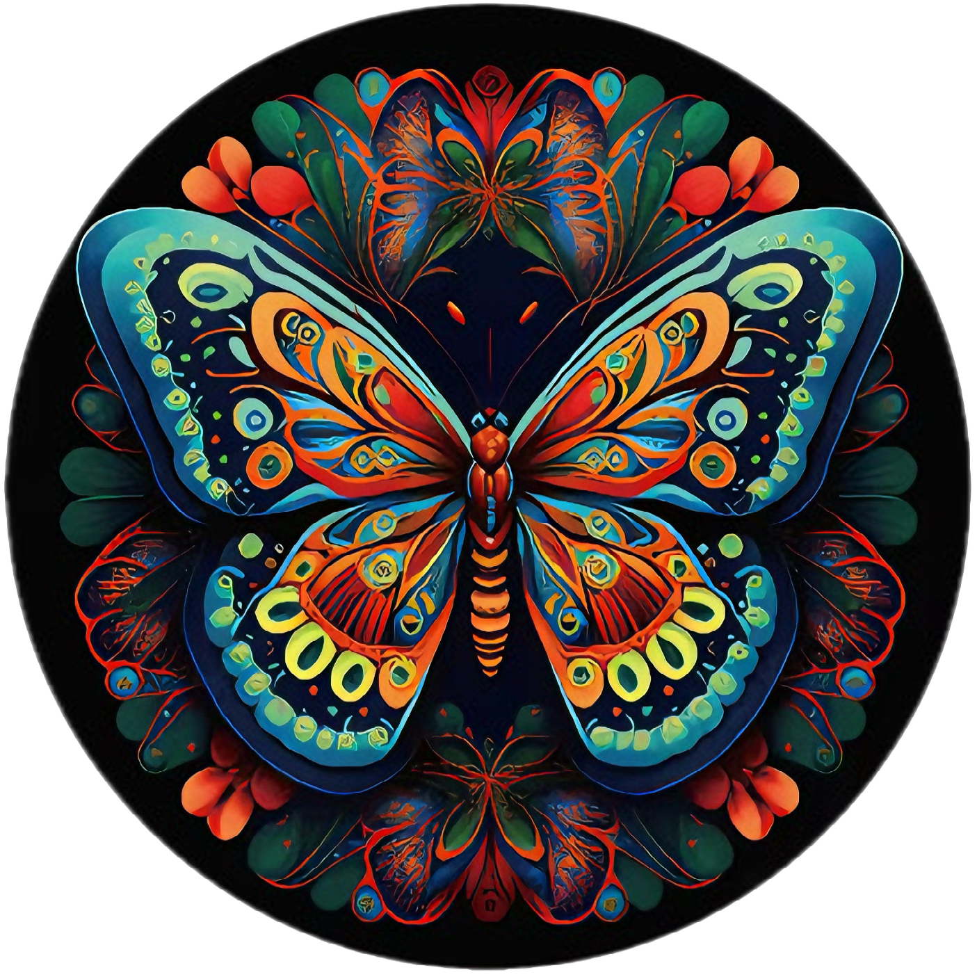Butterfly Mandala