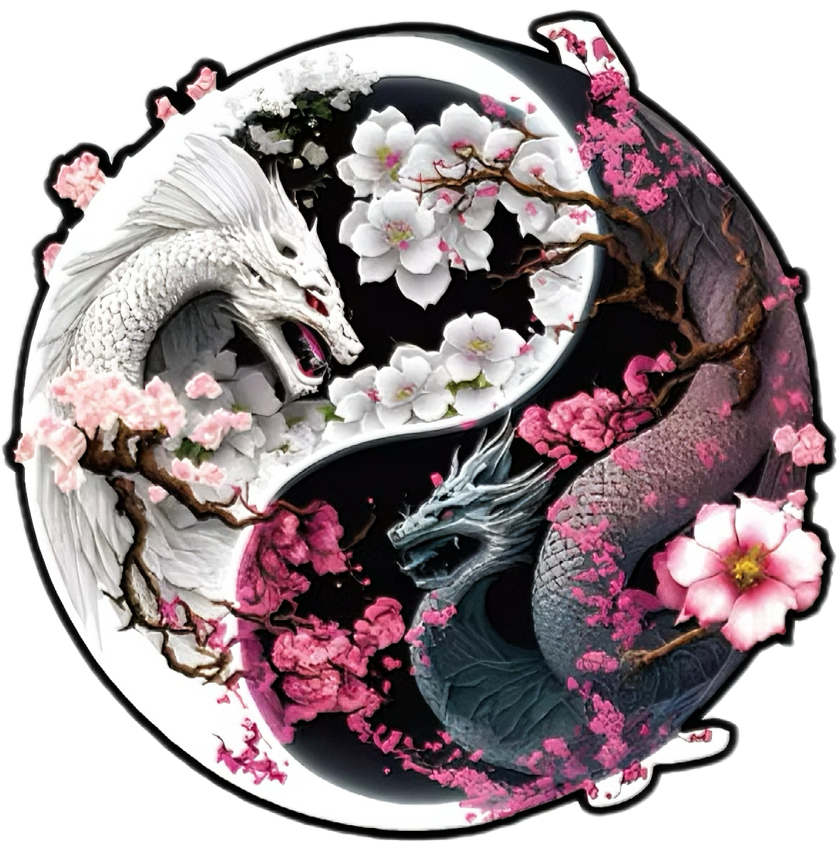 Yin Yang Dragons
